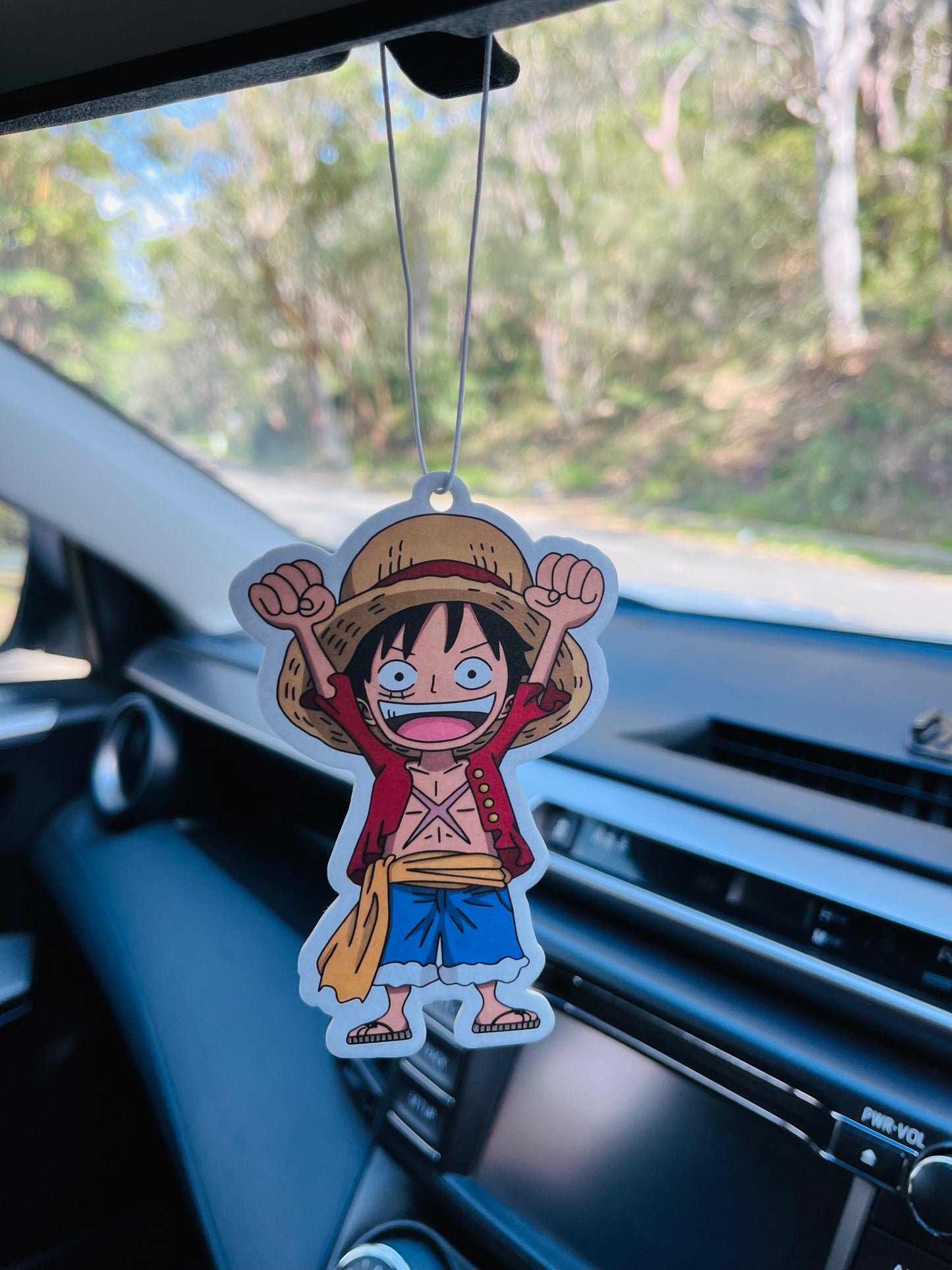 Straw Hat Pirate Anime Car Air Freshener