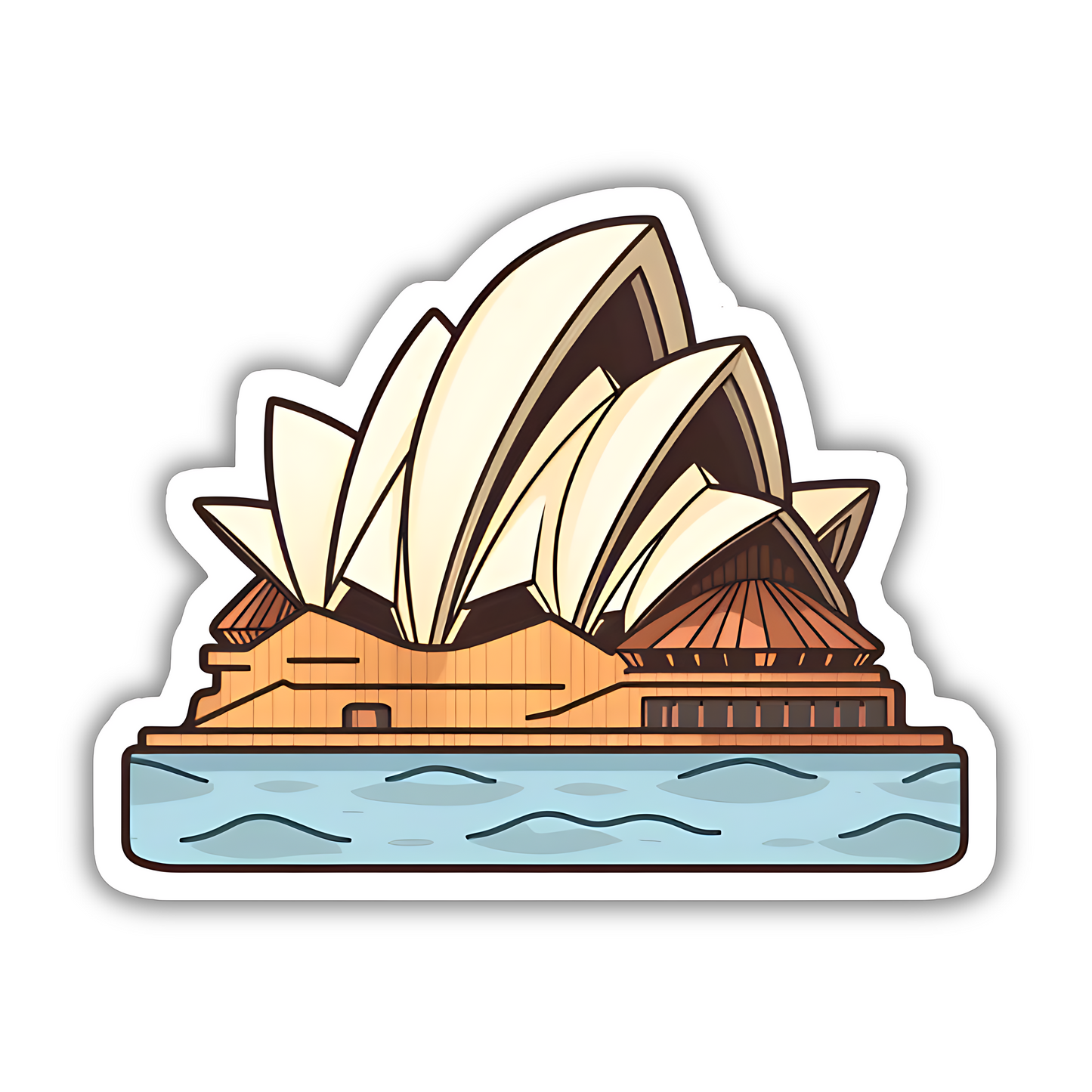 Sydney Opera House Car Air Freshener