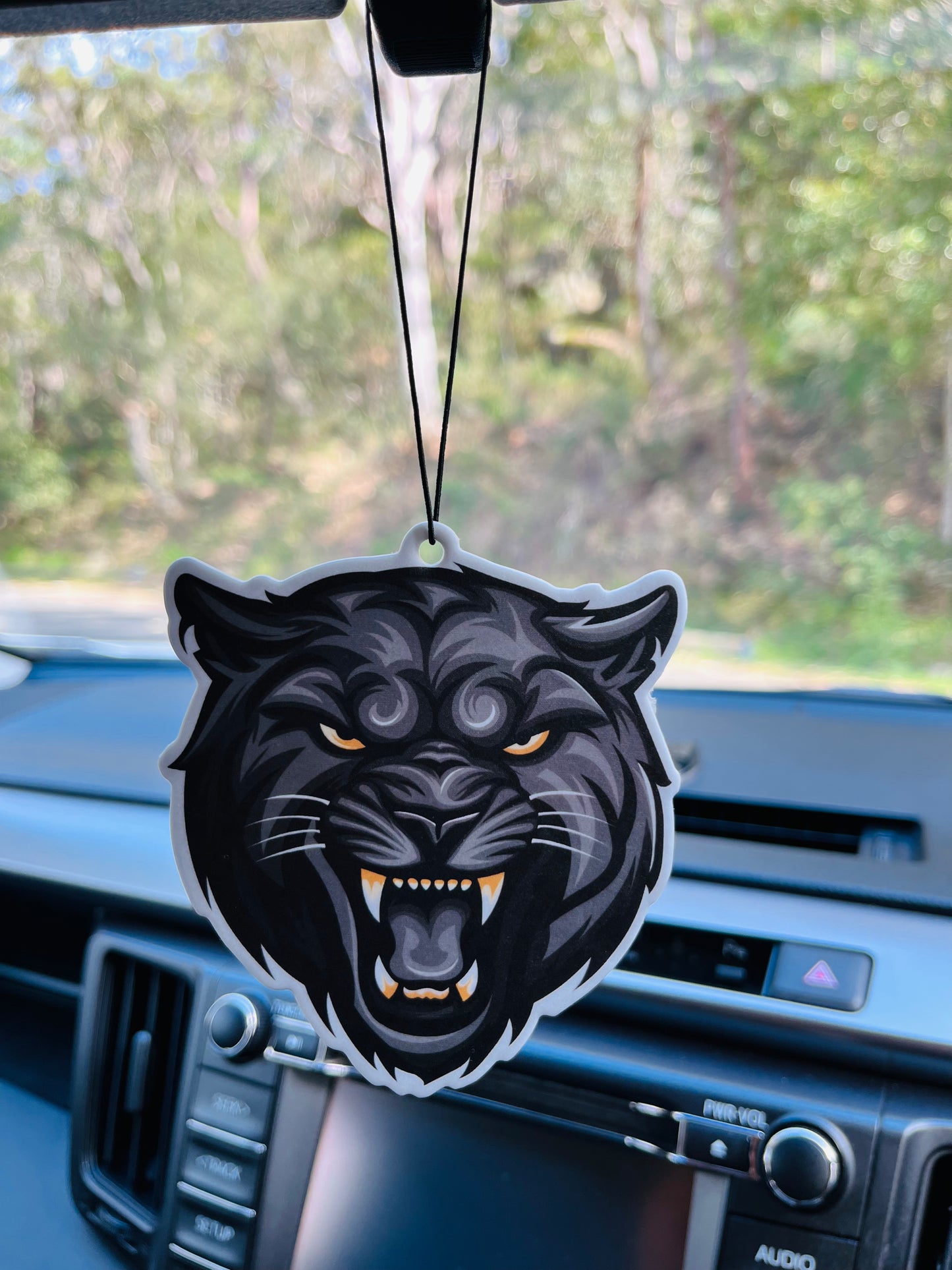 Black Panther Car Air Freshener