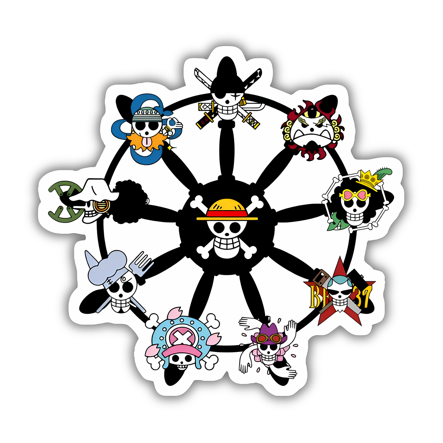 Pirate Emblems Car Air Freshener