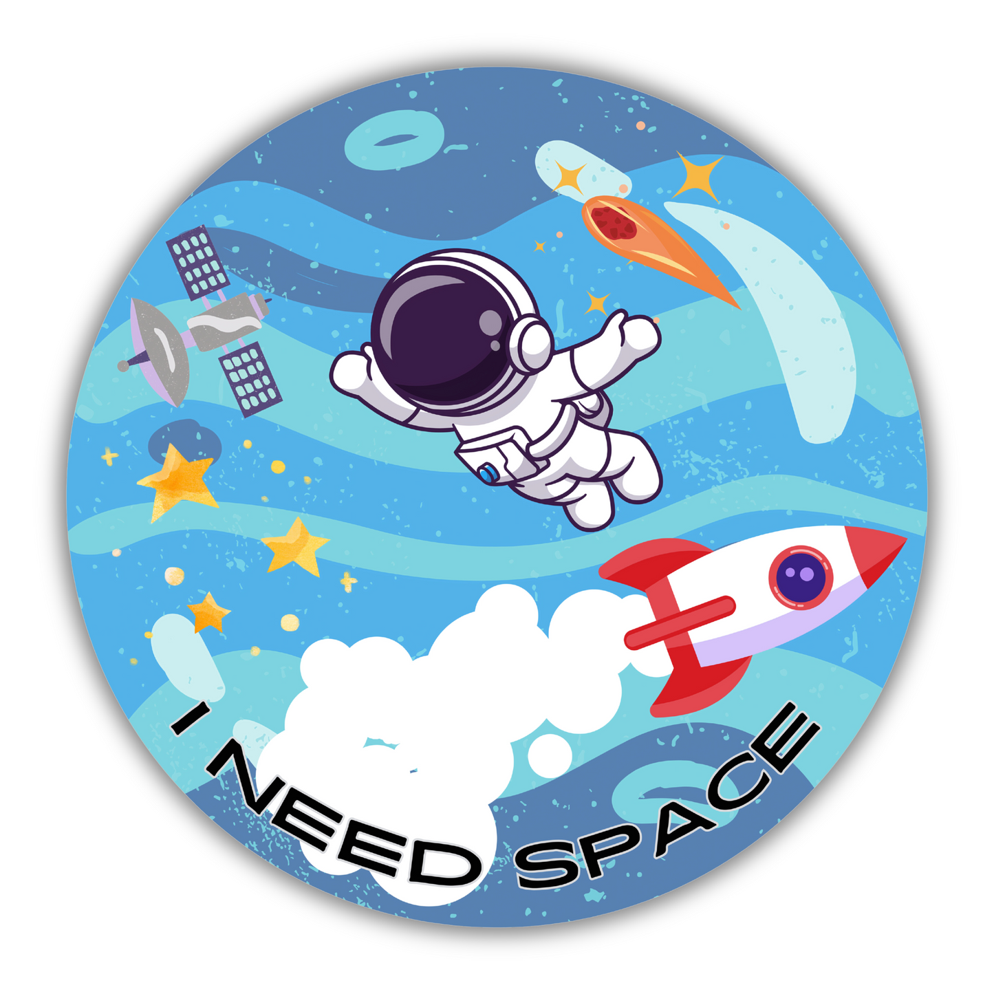 I Need Space Car Air Freshener